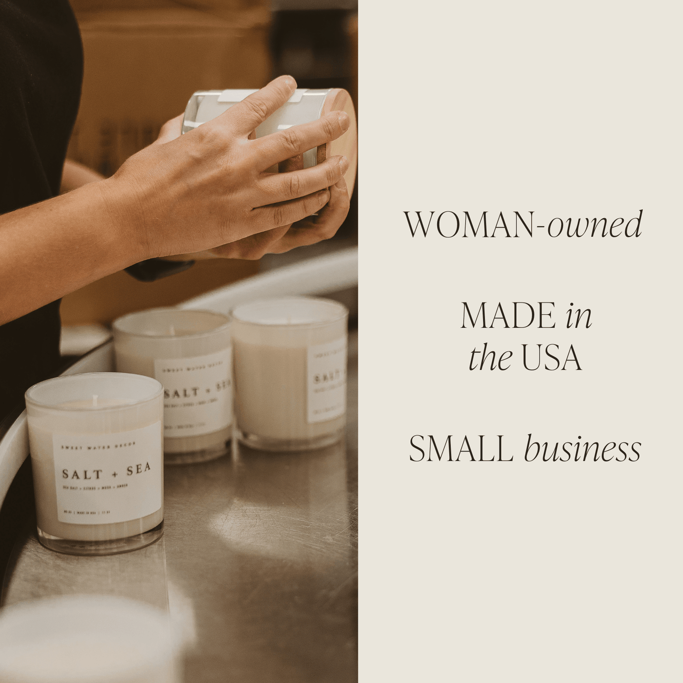 Flower Shop Soy Candle - White Jar - 11 oz